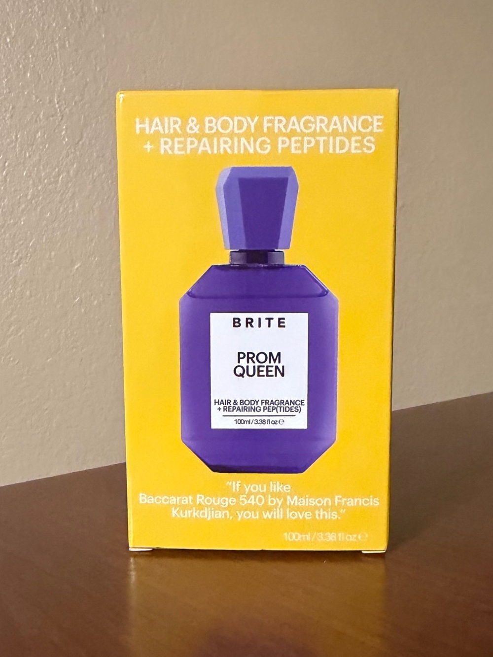 BRITE Hair & Body Fragrance + Repairing Peptides, Prom Queen